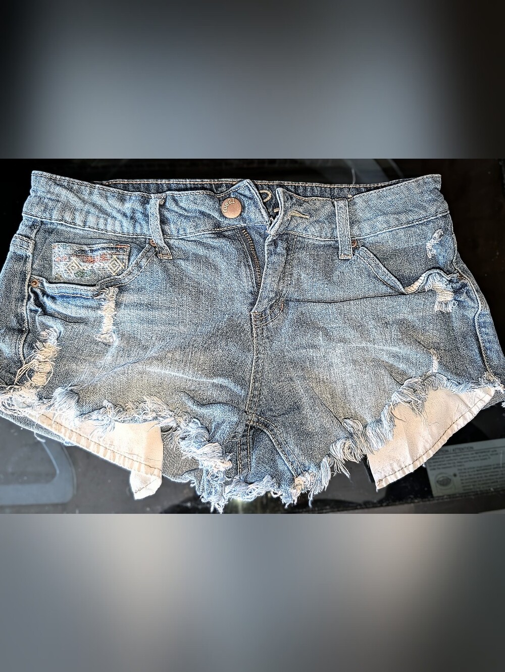 Rue 21 Distressed Denim Cutoff Shorts